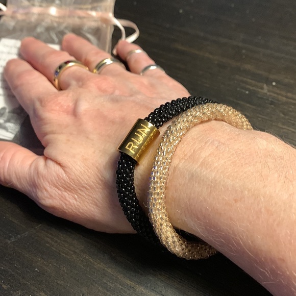 Set of 2 Roll-on Beaded Bracelets - Picture 5 of 6